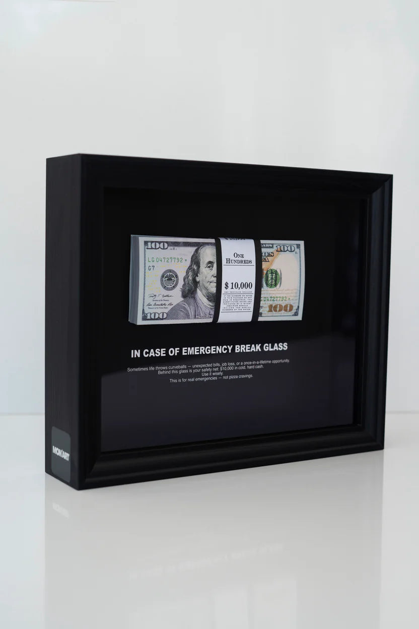EMERGENCY MONEY FRAME - SERIES 01