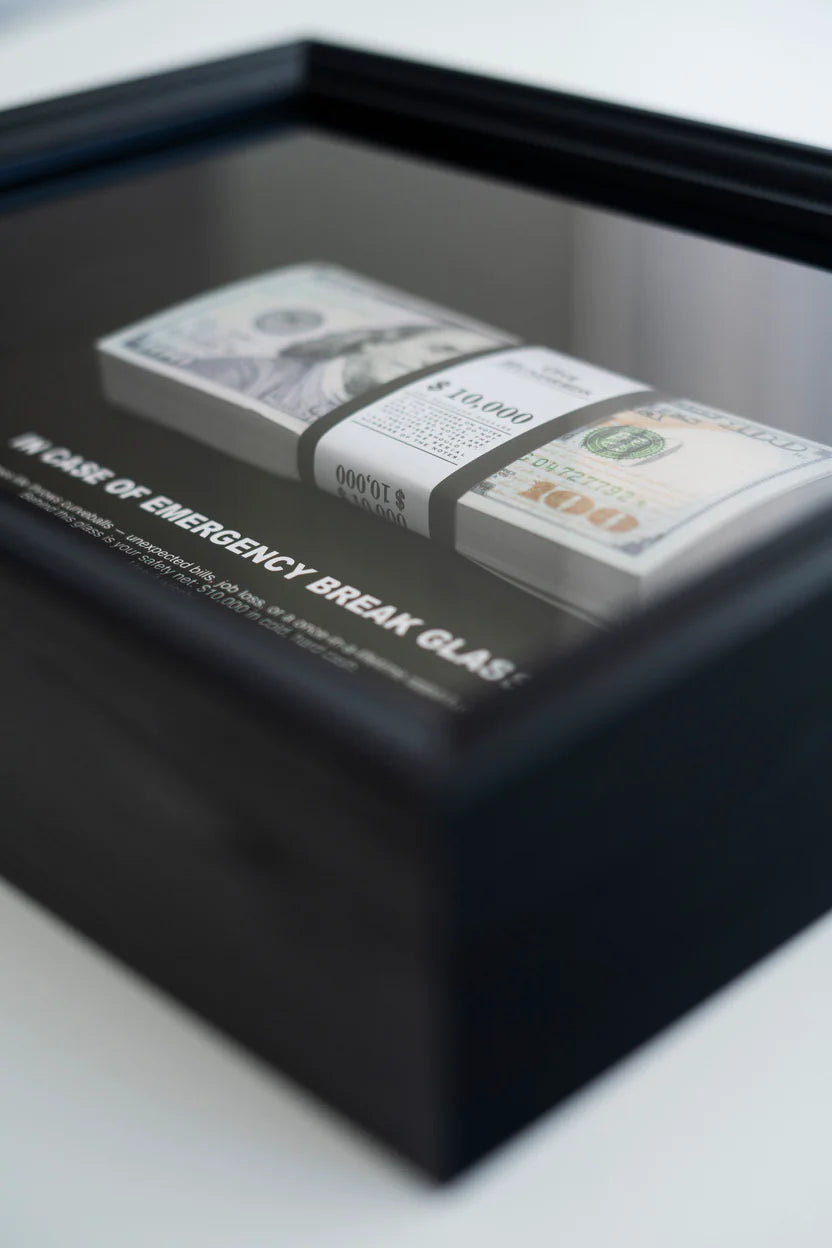 EMERGENCY MONEY FRAME - SERIES 01